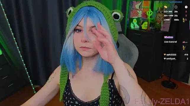 Zelda_1 - naked tits massage