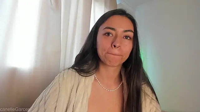 CanelleGarces - nipple tease + oil on titties