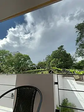 Natha_Fantasy - TWO FINGERS ON MY ASS IN THE BALCONY