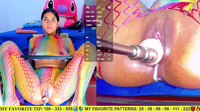 AriannaLewiis - 🤯CONTROL FUCKMACHINE 2MINUTES💥