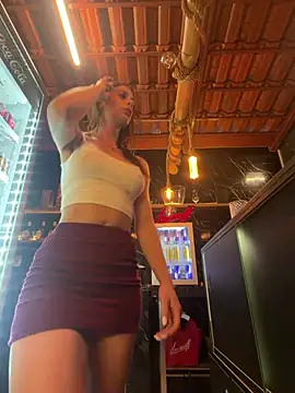 Zelyramonvielly - 😈NAKED & FINGERS IN PUSSY💦(🚾BAR RISK