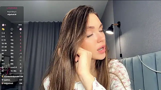 Veluxe - Take off cute T-shirt and touch boobs