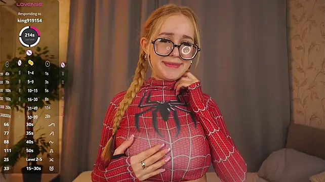 JackelineSwanda - 💖 pinch my hard nipples💖