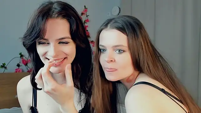 KrystalTrudel - play with boobies each other