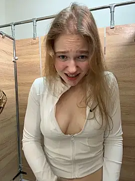 RussianWoman - show cute panties+rub clit over it