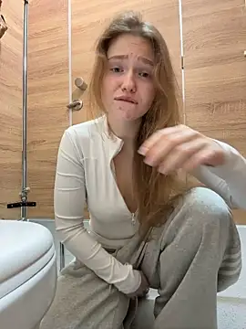 RussianWoman - show cute panties+rub clit over it