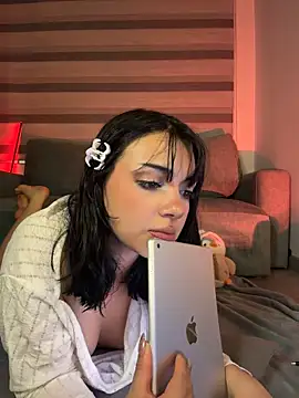Dani-nari - slopy deep throat + control lush 1min