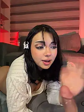Dani-nari - slopy deep throat + control lush 1min
