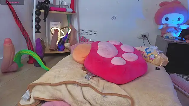 Kittyrosess - 2 long dildos + 13 balls chines disappea