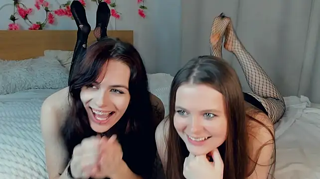 KrystalTrudel - play with each other boobies