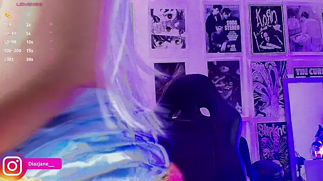 Janediazz - Play my boobs with big squirt domi