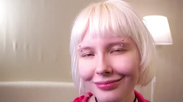 Honeyblo - eye contact and lip licking