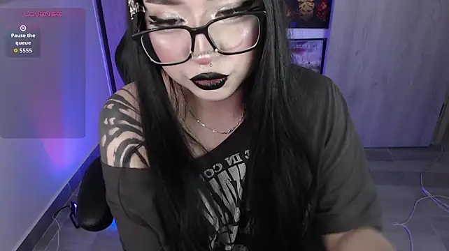 VammpyJanne - ahegao+saliva in tits