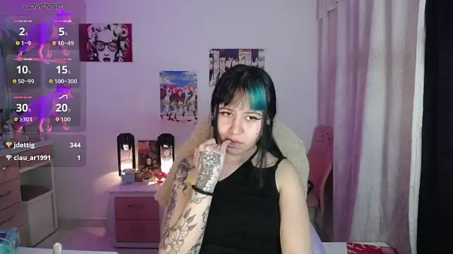 Iris_sky - naked and spanks