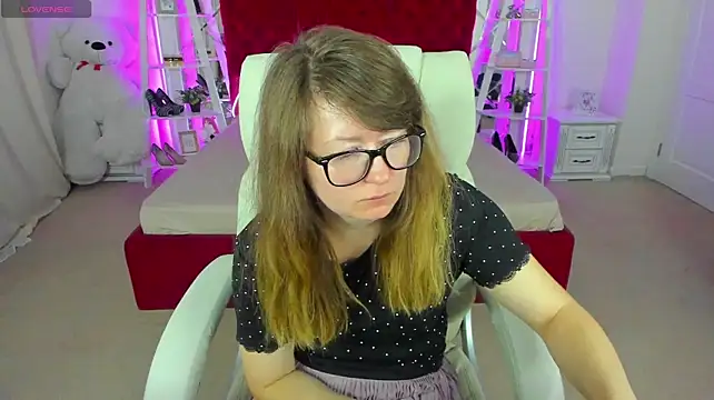 AlexaAmour - strip down to underwear