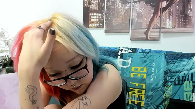 Cute__Kiko - change panties to sexy red thong