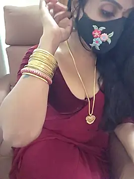 Roja-Telugu777 - oil massage to boobs with novel tease