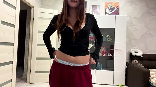 NadeneGutches - Teasing with bra straps