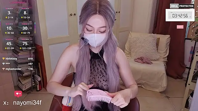 Nayomi_34f - 穿超透情趣內衣02搖