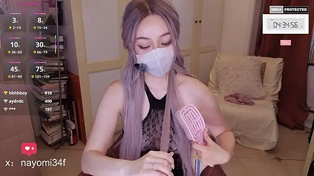 Nayomi_34f - 穿超透情趣內衣02搖