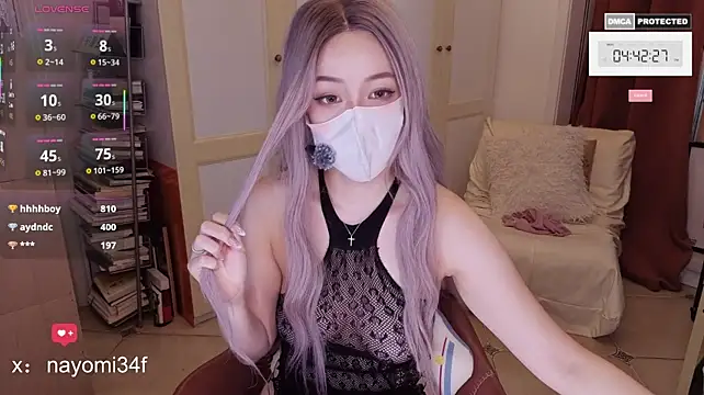 Nayomi_34f - 穿超透情趣內衣02搖