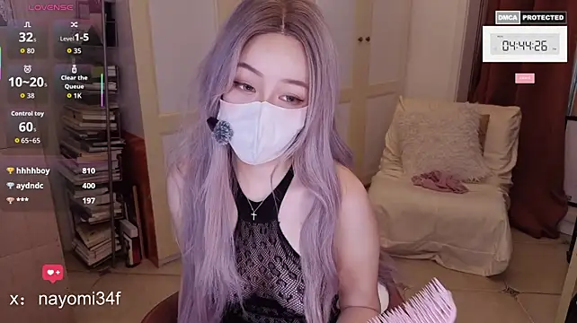 Nayomi_34f - 穿超透情趣內衣02搖