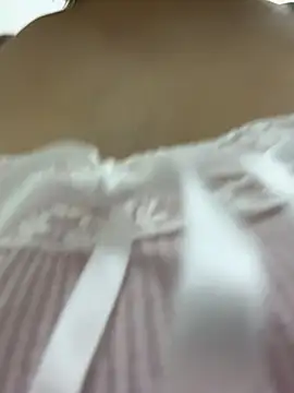 CreamPuff- - Pinch nipples under top in mans WC