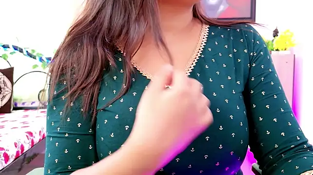 ThyAnvi_ - Cream on navel & boobs :fire:
