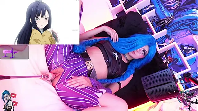 Jinx-- - go sex machine slyle doggy by Jinx😈