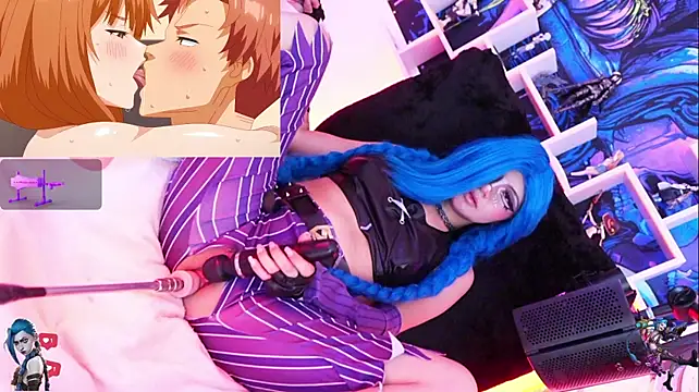 Jinx-- - heart With breast+oil on tits by Jinx🤤