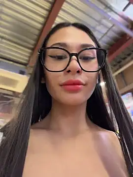 Aria51 - play with naked boobs in front people