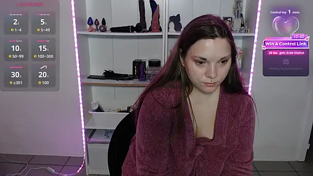 Colins_Pink_Room - NAKED + DILDO IN PUSSY + BJ ON BEIGE DIL