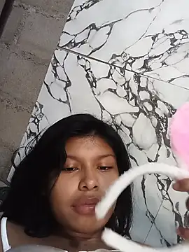 Mali-CeMuse - Masturbátion with the dildo
