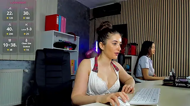 OfficeGirls - Make ​​me ​​Squirt ​​Like ​​crazy⛈️😈💦