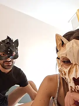 Porcland2_0 - Anal plug+dildo in fica