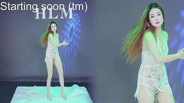 HLM-001 - 朵朵热舞闯关第3轮,过三轮开启性感多视角热舞!!