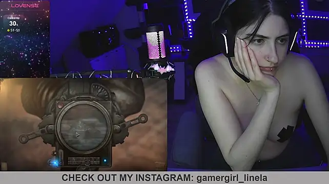 Gamergirl-Linela - LT Gets Dildo Blowjob Video