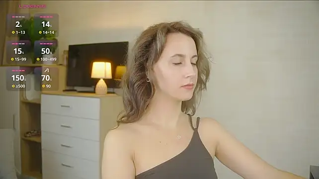 SoLovelyAnna - Move panties to the side