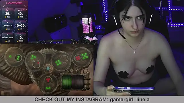 Gamergirl-Linela - LT Gets Dildo Blowjob Video