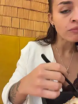 AngelinaTeller - Kick out panty&play with wet pussyhole