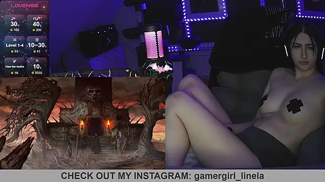 Gamergirl-Linela - LT Gets Dildo Blowjob Video