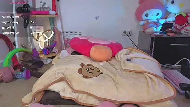 Kittyrosess - 2 long dildos disappear + 13 balls chine