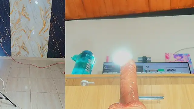 Aisha_funny - control machine1 minute and squirt