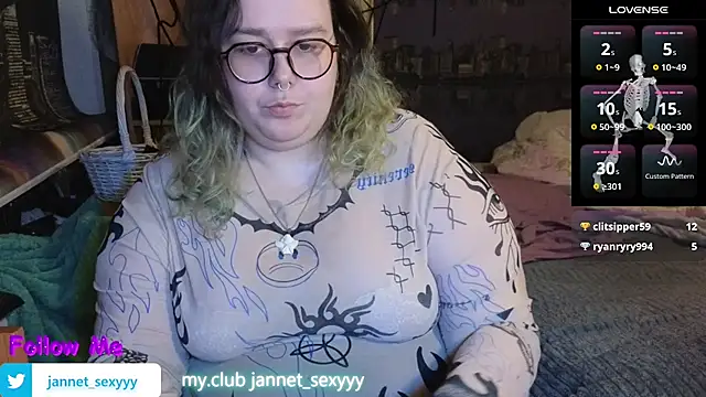 JannetPie - show big boobs and massage