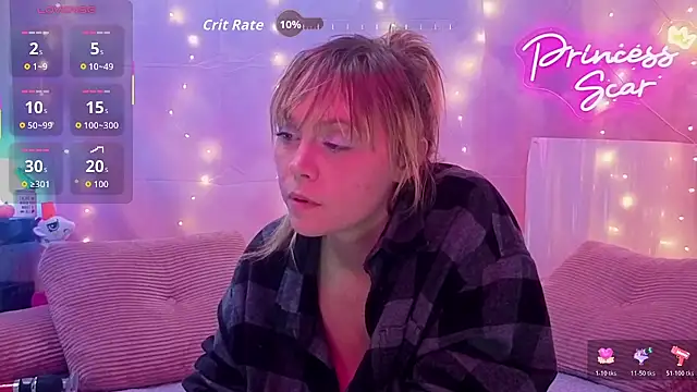PrincessScar - DILDO AND VIBE SHIRTLESS