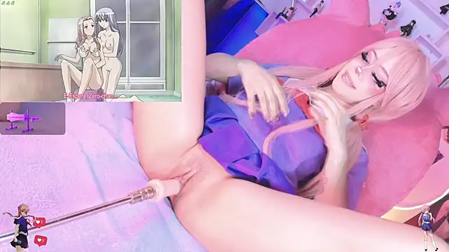 Hani_bun - fuck 2 fingers+slap on Yuno's pussy🤗