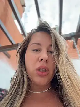Mona_Plus - Go in pool🩵completely naked🩵
