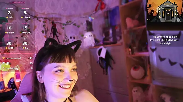 RileyNymph - kitty in DOGGY + 3 min control