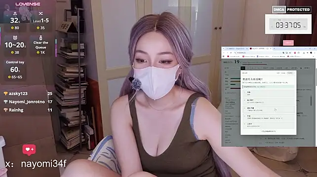 Nayomi_34f - 特寫泡泡乳液大奶搓揉3分鐘