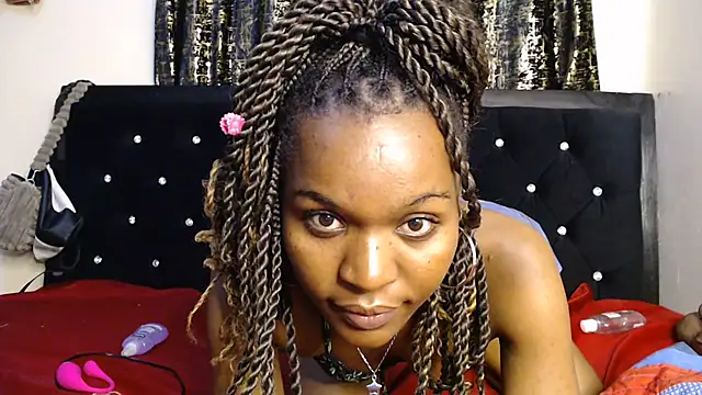 Ebonyempress25 - double penetration